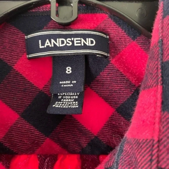 Lands End Flannel Shirt Bundle‎ - Picture 2 of 5